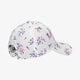 detská šiltovka NEW ERA ČIAPKA WMNS FLORAL 9FORTY NEYYAN WHI 60112730 farba biela