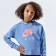 detská mikina NIKE MIKINA S KAPUCŇOU AIR cz6234-478 farba modrá