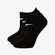 dámske ponožky NIKE PONOŽKY 3PPK LIGKT ČLENKOVÉ BLACK sx47050-010 farba čierna