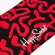 dámske ponožky HAPPY SOCKS PONOŽKY ARTSY ats014000 farba červená