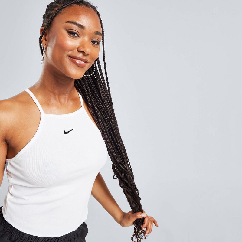 NIKE TRIČKO W NSW ESSNTL RIB CAMI TRIČKO TEE