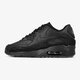 detské tenisky (obuv) NIKE AIR MAX 90 LTR SE BG 859560002 farba čierna
