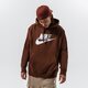 pánska mikina NIKE MIKINA S KAPUCŇOU SPORTSWEAR CLUB FLEECE bv2973-259 farba hnedá