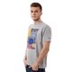 pánske tričko NEW ERA TRIČKO STORYVILLE TEE GRY 10996661 farba sivá