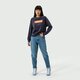 dámska mikina LEVI'S MIKINA GRAPHIC STANDARD CREW 18686-0061 farba tmavomodrá