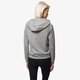 dámska mikina NIKE MIKINA RALLY FUNNEL NECK HOODY 683776091 farba sivá
