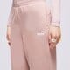 dámske nohavice PUMA NOHAVICE  ESS+ EMBROIDERY HIGH-WAIST PANTS 67000738 farba ružová