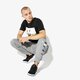 pánske nohavice JORDAN NOHAVICE  JUMPMAN AIR GFX FLEECE PANT aa1454-091 farba sivá