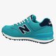 NEW BALANCE WL574POA wl574poa farba modrá