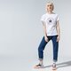dámske tričko CONVERSE TRIČKO CHUCK PATCH NOVA TEE 10017759-a04 farba biela