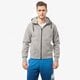 pánska mikina NIKE MIKINA AW77 FZ HOODY 598759063 farba sivá