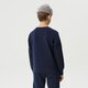 detská mikina JORDAN MIKINA JUMPMAN ESSENTIALS CREW BOY 95b130-u90 farba tmavomodrá