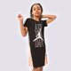 JORDAN ŠATY PINK SATIN DRESS GIRL 45b514-023 farba čierna