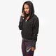 dámska mikina NIKE MIKINA JACQUARD RALLY FZ HOODY 683778010 farba čierna