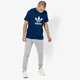 pánske tričko ADIDAS TRIČKO SS TREFOIL TRIČKO ADICOLOR dv1603 farba modrá
