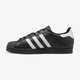 detské tenisky (obuv) ADIDAS SUPERSTAR FOUNDATION J b23642 farba čierna