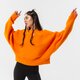 dámska mikina ADIDAS MIKINA SWEATSHIRT hf7477 farba oranžová