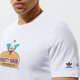 pánske tričko ADIDAS TRIČKO SIMPSONS KRUSTY BURGER TEE ha5821 farba biela