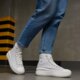 dámske tenisky (obuv) CONVERSE CTAS MOVE HI  a03921c farba sivá
