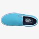 dámske tenisky (obuv) VANS CLASSIC SLIP-ON  vzmrfry farba modrá