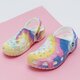 dámske sandále CROCS CLASSIC TIE DYE 205453-94s farba viacfarebná