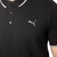 pánske polo tričko PUMA POLO TRIČKO TRIČKO TRIČKO TRIČKO TRIČKO TRIČK    TRIČKO 83651601 farba čierna