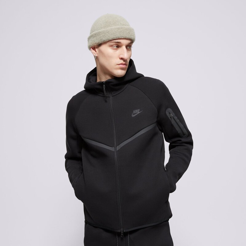 NIKE MIKINA S KAPUCŇOU M NK TCH FLC FZ WR HOODIE