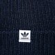 detská čiapka ADIDAS ČIAPKA ZIMNÁ SHORTY BEANIE gd4455 farba tmavomodrá