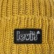 detská čiapka LEVI'S ČIAPKA CHUNKY BEANIE d7257-0006 farba žltá