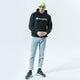 pánska mikina CHAMPION FLÍSOVÁ MIKINA HOODED TOP 214973kk001 farba čierna