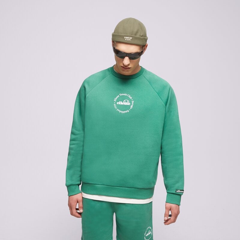 ELLESSE MIKINA VOLIERO SWEATSHIRT GREEN