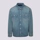 pánske košele DICKIES KOŠEĽA MECHANIC DENIM SHIRT LS dk0a87pxl231 farba modrá