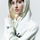 dámska mikina CHAMPION MIKINA S KAPUCŇOU HOODED   SWEATSHIRT FLÍSOVÁ MIKIN 113457ww005 farba béžová