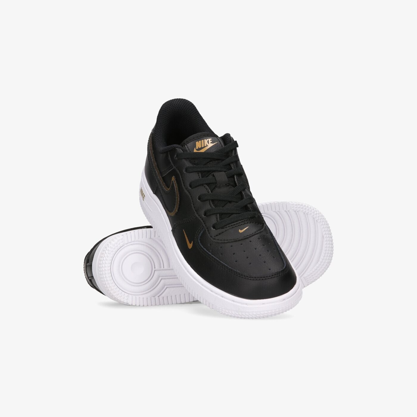 detské tenisky (obuv) NIKE AIR FORCE 1 LV8  dm3386-001 farba čierna