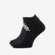 dámske ponožky ADIDAS PONOŽKY 3 PACK INVISIBLE dz9402 farba čierna
