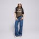 dámske nohavice ADIDAS NOHAVICE  DENIM 3S jd2574 farba modrá