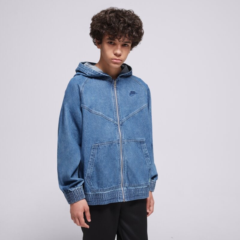NIKE BUNDA WR DENIM FZ JACKET BOY