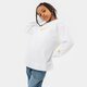 detská mikina NIKE MIKINA G NSW FT BF CREW GIRL dm8210-100 farba biela
