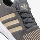 detské tenisky (obuv) ADIDAS SWIFT RUN J cq2598 farba sivá