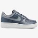 dámske tenisky (obuv) NIKE W AIR FORCE 1 '07 PRM 896185005 farba modrá