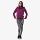 dámska mikina NIKE MIKINA RALLY FUNNEL NECK HOODY 683776563 farba fialová