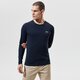 pánske tričko ALPHA INDUSTRIES TRIČKO BASIC LS SMALL LOGO 198517-07 farba tmavomodrá