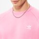 pánska mikina ADIDAS MIKINA ESSENTIAL CREW hj7989 farba ružová