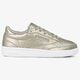 dámske tenisky (obuv) REEBOK CLUB C 85 LTHR bs7901 farba zlatá