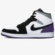 pánske tenisky (obuv) AIR JORDAN 1 MID SE  852542-105 farba biela