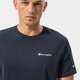 pánske tričko CHAMPION TRIČKO CREWNECK TRIČKO 218281bs501 farba tmavomodrá