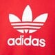 detská mikina ADIDAS MIKINA S KAPUCŇOU CROPPED HOODIE ic3097 farba červená