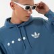 pánska mikina ADIDAS MIKINA S KAPUCŇOU LOGO HOOD hk2762 farba modrá