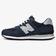 pánske tenisky (obuv) NEW BALANCE M574NN m574nn farba tmavomodrá