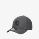 pánska šiltovka NEW ERA ČIAPKA MLB 9FORTY NEW YORK YANKEES CAP NEW YORK YANK 12523906 farba sivá